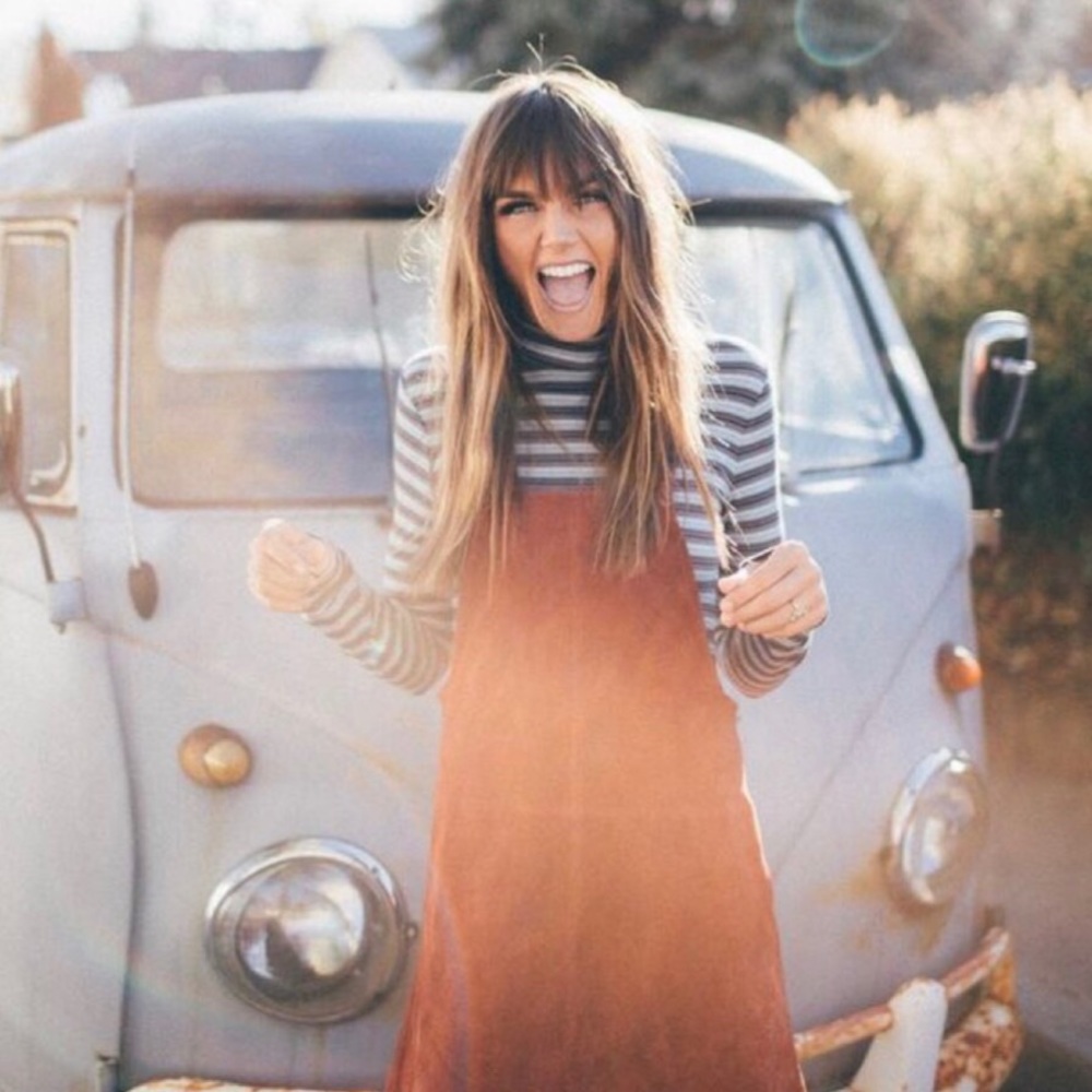 ‘Ophelia’ Carmel Overall Dress